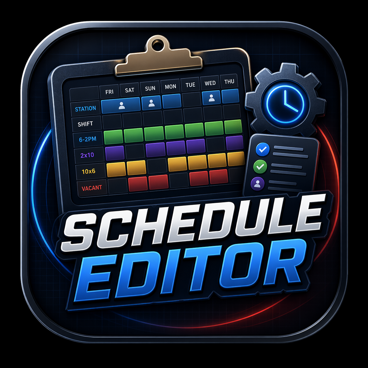 Schedule Editor icon