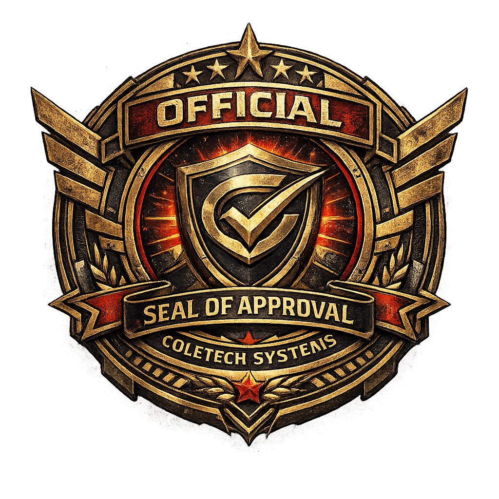 ColeTech seal of approval